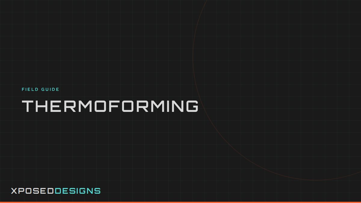 How Cosplay Armor Kits Are Made: Thermoforming and Vacuum-Forming Explained