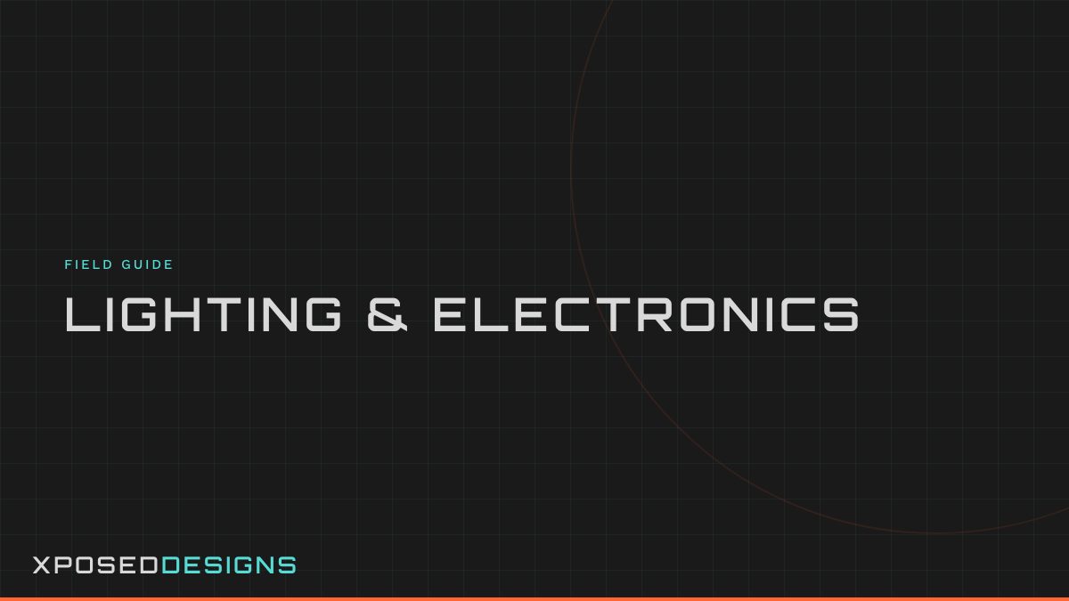 How to Add LED Lighting and Electronics to Cosplay Armor